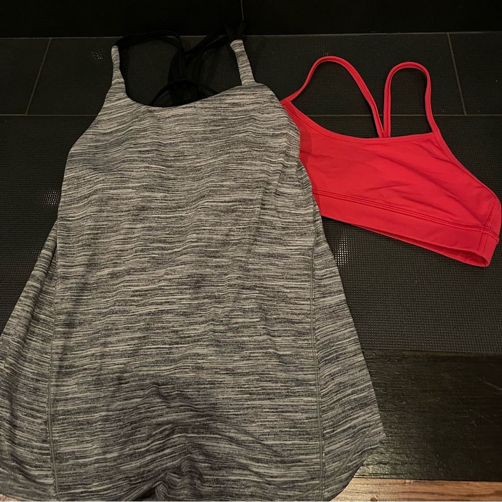 Lululemon workout tops - no tags but fit like a XS/S. Perfect for a refresh!